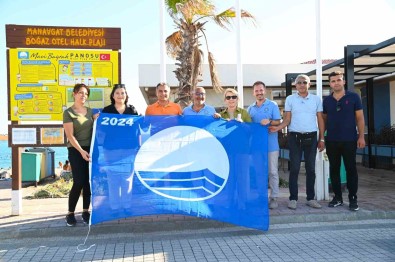 Manavgat'ta Mavi Bayrak Töreni Yapildi