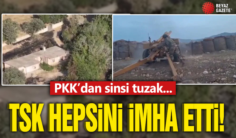 TSK hepsini imha etti! PKK'dan sinsi tuzak...