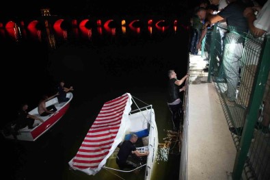 Meriç Nehri'nde Can Pazari Açiklamasi Alabora Olan Teknedeki 5 Kisi Bogulmaktan Son Anda Kurtarildi