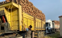 Kütahya'da Orman Emvali Yüklü Araçlarda 'Mobil Denetim' Haberi