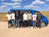 Edirne'de 8 Yabanci  Uyruklu Kaçak Göçmen Yakalandi Haberi