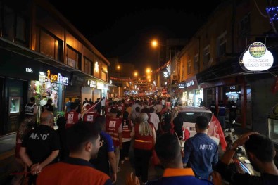 Sinirin Sifir Noktasi Kilis'te '15 Temmuz' Kortej Yürüyüsü Yapildi