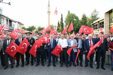 Usak'ta 15 Temmuz Demokrasi Ve Milli Birlik Günü Anma Programi