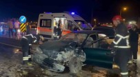 Aksaray'da Hafif Ticari Araç Ile Otomobil Çarpisti Açiklamasi 4 Yarali Haberi