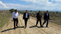 Arpaçay'da Köy Yollari Yapiliyor Haberi