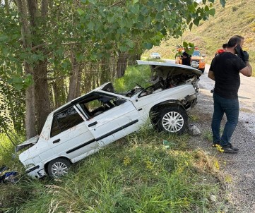 Bayburt'ta Trafik Kazasi Açiklamasi 1 Ölü, 2 Yarali