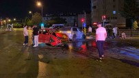 Kayseri'de 2 Otomobil Çarpisti Açiklamasi 4 Yarali