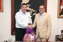 Baskan Ulupinar'a Alman Mevkidasindan Ziyaret