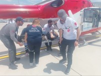 Gögüs Agrisi Sikayeti Olan Hasta Için Helikopter Ambulans Havalandi