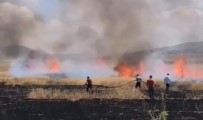 Van'da Tarim Arazisinde Yangin Haberi