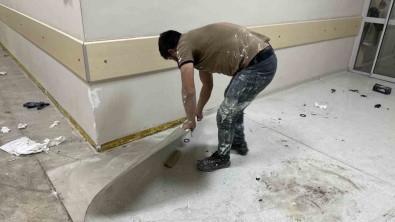 Yüksekova Devlet Hastanesinde Bakim Ve Onarim Çalismasi