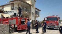 Aksaray'da Ikamet Yangini Panige Neden Oldu Haberi