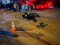 Kontrolden Çikan Otomobil Karsi Seride Geçip Motosiklete Çarpti Açiklamasi 2 Agir Yarali Haberi