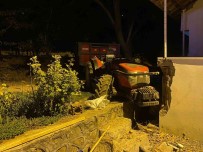 Kontrolden Çikan Traktör Dehset Saçti Açiklamasi 2 Ölü, 2 Yarali
