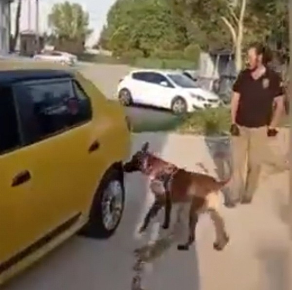 Kocaeli'de takside uyuşturucu bulundu