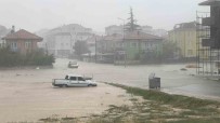 Karaman'da Saganak Su Baskinlarina Neden Oldu Haberi