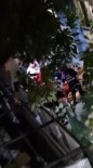 Esenyurt'ta Polis Gelince Camdan Sarkan Alkollü Kadin 5'Inci Kattan Düstü