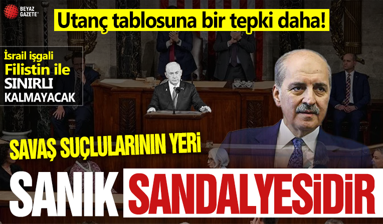 Utanç tablosuna bir tepki daha! 'Savaş suçlularının yeri sanık sandalyesidir'