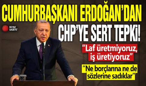 Cumhurbaşkanı Erdoğan Rize'de afet konutları teslim töreninde konuşuyor