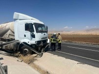 Mardin'de Beton Mikseri Kaza Yapti