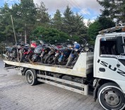 Bolvadin'de 29 Motosiklet Trafikten Men Edildi