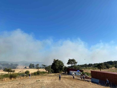 Çanakkale'de Orman Yangini Açiklamasi Havadan Ve Karadan Müdahale Ediliyor