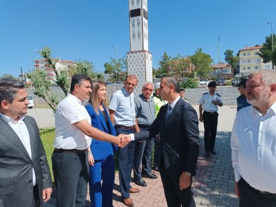 Osmancik'a Atanan Kaymakam Duman Sehitligi Ziyaret Etti