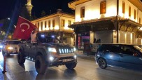 Ispartalilar, Avusturya Galibiyetini Uzun Araç Konvoyuyla Kutladi Haberi