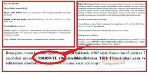 Şeyma Subaşı'ya şok ceza!