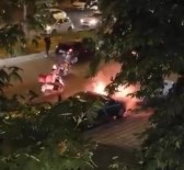 Batman'da Yanan Otomobil Beton Mikseriyle Söndürüldü Haberi