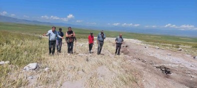 Kars'ta Ekili Araziler Yagmurdan Zarar Gördü
