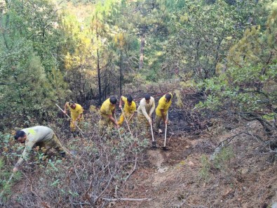 Kütahya'da Iddiaya Göre Depoda Çikan Yangin Kestane Dagi Eteklerine Siçradi