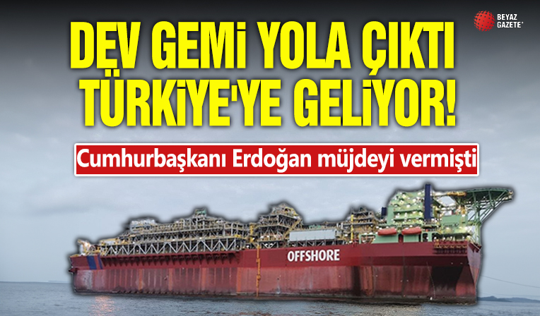 Türkiye'nin yüzer üretim platformu Singapur’dan yola çıktı