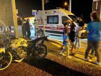 Ambulansla Motosiklet Çarpisti Açiklamasi 1 Yarali