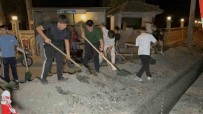 Dogal Gaz Çukuru Küreklerle Kapatildi