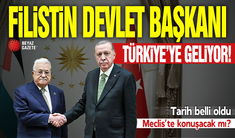 Filistin Devlet Başkanı Mahmut Abbas'ın Türkiye'ye geleceği tarih belli oldu