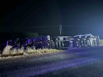 Viraji Alamayan Tir Devrildi Açiklamasi 5 Yarali