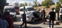 Servis Araci Ile Otomobil Çarpisti Açiklamasi 5 Yarali