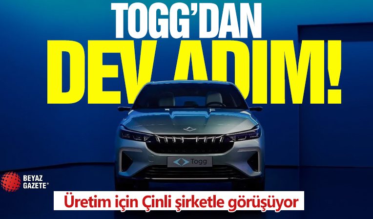 TOGG'dan dev adım: Üretim için Çinli şirketle görüşüyor!