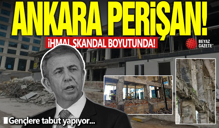 Mansur Yavaş'ın ihmali skandal boyutunda! Büyükşehir gençlere tabut yapıyor