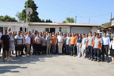 Baskan Ünlü, Personelle Bulusmaya Devam Ediyor