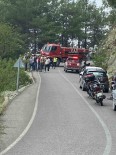Uçurumdan Yuvarlanana Motosiklet Sürücüsü Yaralandi Haberi