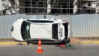 Vince Çarparak Takla Atan Otomobilden Burnu Bile Kanamadan Çikti Haberi