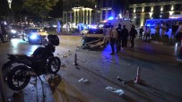 Kütahya'da Otomobil Ile Iki Motosiklet Çarpisti Açiklamasi 2 Yarali Haberi