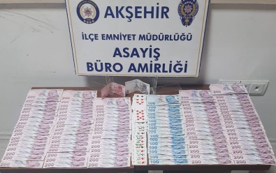 Aksehir'de Kumar Oynayanlara Baskin