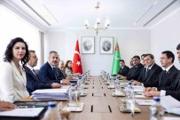 Bakan Fidan, Türkmenistan Disisleri Bakani Meredov Ile Bir Araya Geldi
