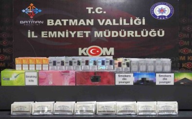 Batman'da Gümrük Kaçagi 200 Paket Sigara Ele Geçirildi