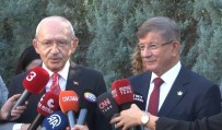 Davutoglu'ndan Kiliçdaroglu'na Ziyaret