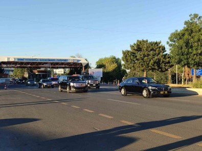 Filistin Devlet Baskani Mahmud Abbas Ankara'ya Geldi