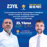 Küçükoglu; 'AK Parti Mazlum Ve Magdur Milletlerin Umududur' Haberi